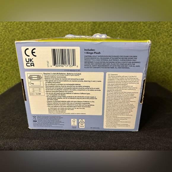 Bluey 12 inch Talking Bingo Stuffed Plush Dog - Picture 6 of 8